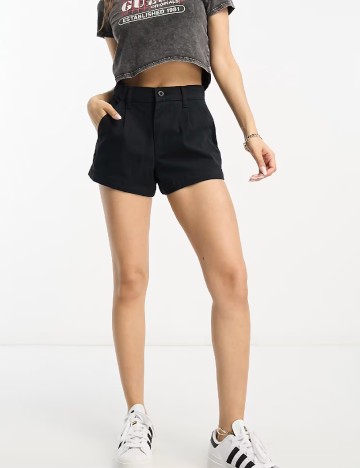 Pantaloni scurti ASOS, negru