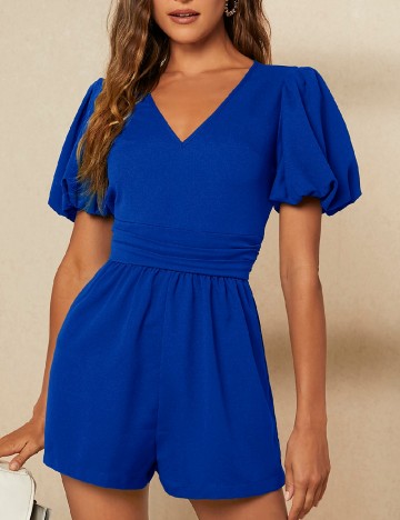 Salopeta SHEIN, albastru