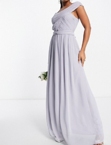 Rochie lunga Little Mistress, gri