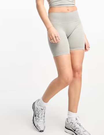 Pantaloni scurti Pull&Bear, gri