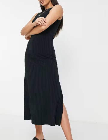 Rochie medie Top Shop, negru