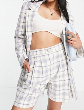 Pantaloni scurti ASOS, albastru