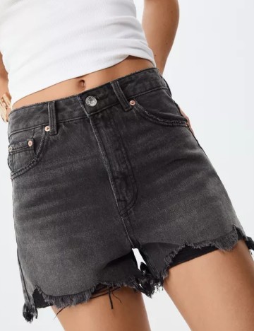 Pantaloni scurti Stradivarius, gri