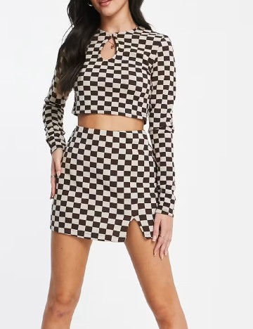 Top Pull&Bear, maro/bej