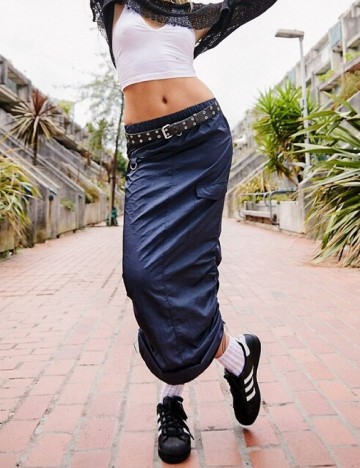 Fusta ASOS, bleumarin