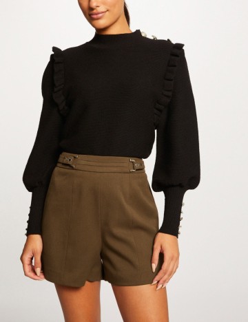 Pantaloni scurti Morgan de toi, verde