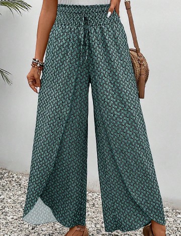 Pantaloni SHEIN, turcoaz