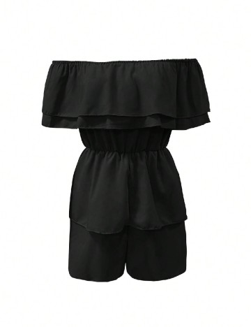 Salopeta SHEIN, negru