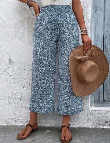 Pantaloni SHEIN, albastru