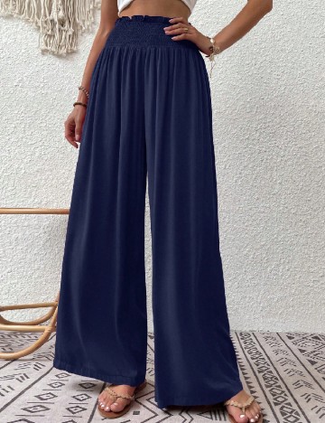 Pantaloni SHEIN, bleumarin