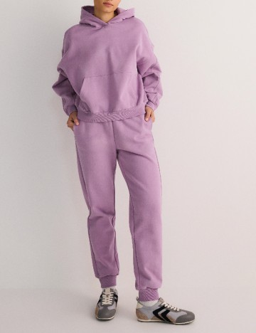 Pantaloni Reserved, mov