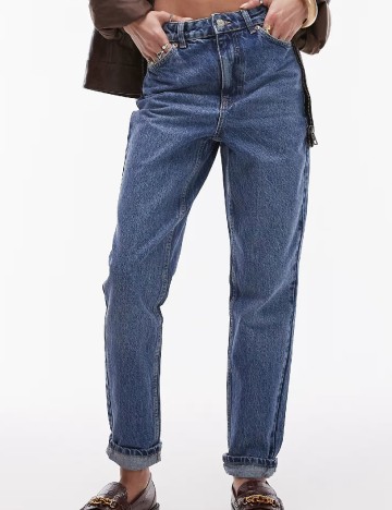 Blugi Top Shop, albastru