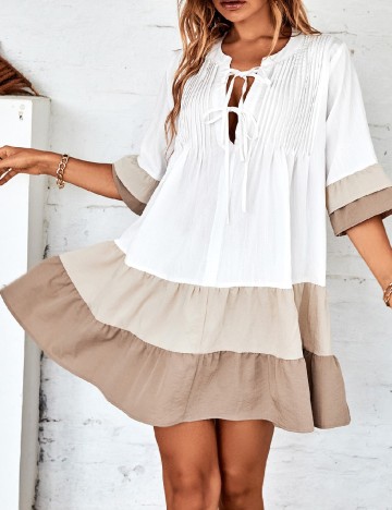 Rochie scurta SHEIN, mix culori