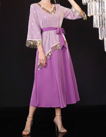 Rochie medie SHEIN, mov