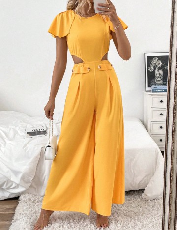 Salopeta SHEIN, galben