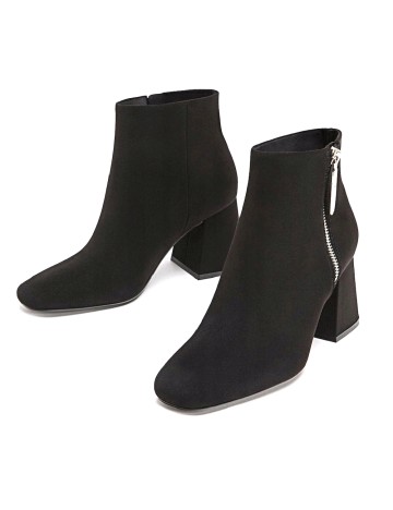 Botine Stradivarius, negru