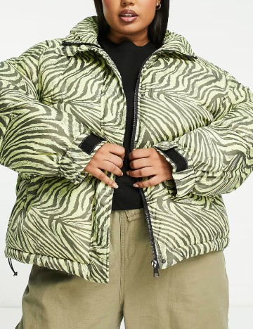 Geaca Wednesday's Girl, verde