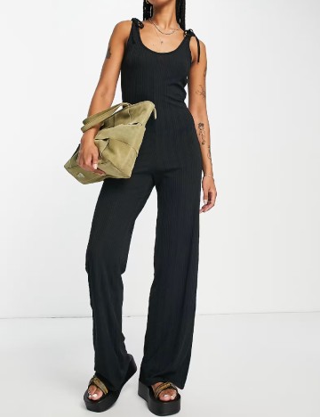 Salopeta Top Shop, negru