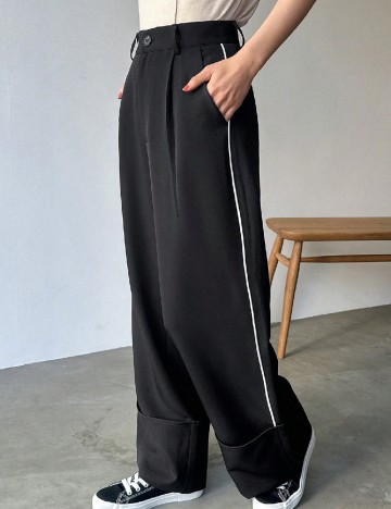 Pantaloni Friful, negru