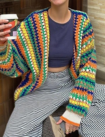 Cardigan SHEIN, mix culori