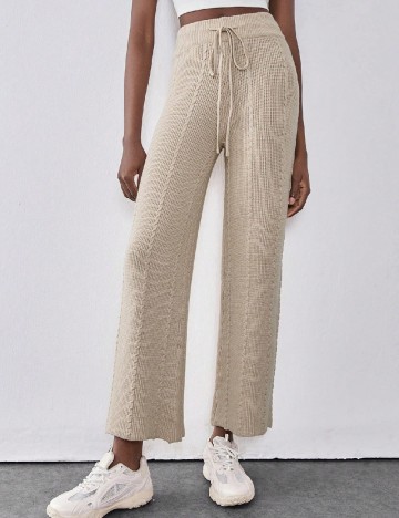 Pantaloni SHEIN, crem