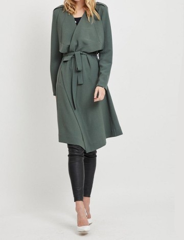 
						Trench Object, verde, XS