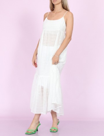 Rochie medie Reserved, alb, L/XL