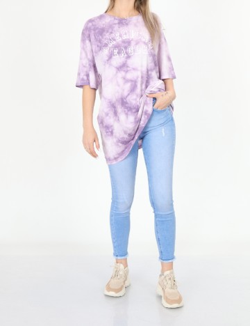 Tricou Oversize American Eagle, mov