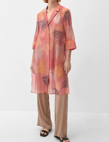 Rochie de plaja s.Oliver, roz pudra