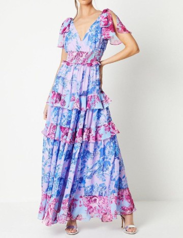 Rochie lunga Coast, mov