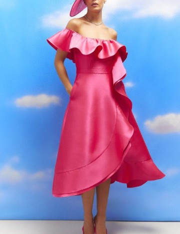 Rochie medie Coast, roz