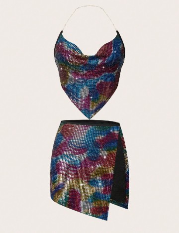 Compleu SHEIN, mix culori