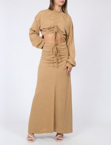 Compleu SHEIN, maro deschis