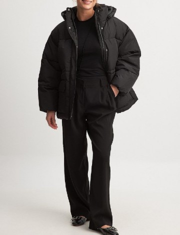 Geaca Oversize NA-KD, negru