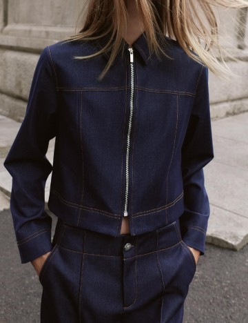 Jacheta Zara, bleumarin inchis