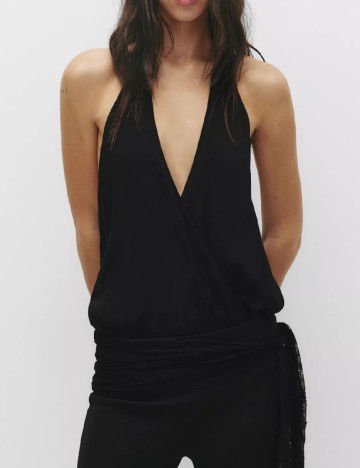 Body Pull&Bear, negru