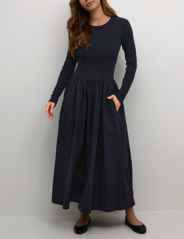 Rochie lunga InWear, bleumarin