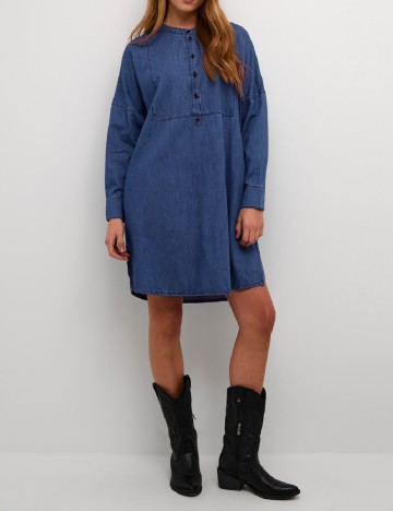 Rochie scurta Culture, albastru