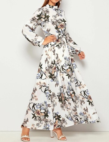 Rochie lunga SHEIN, floral print