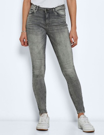 Blugi Noisy May, gri, W25/L32