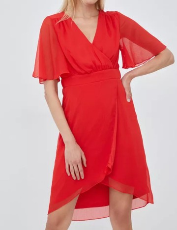 Rochie scurta Vila, rosu, 34