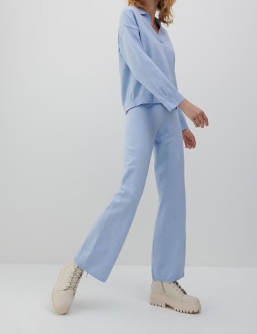 Pantaloni Reserved, albastru