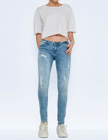 Blugi Noisy May, albastru, W29/L32