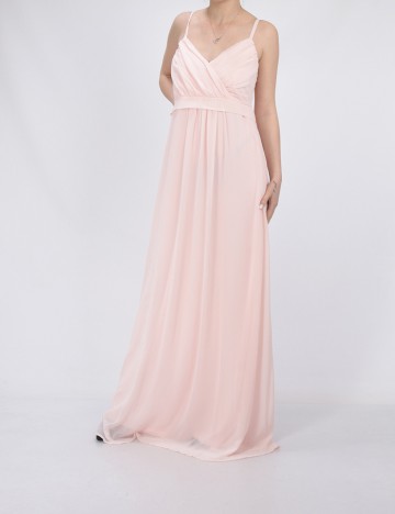 Rochie lunga Chiara Forthi, roz, 36