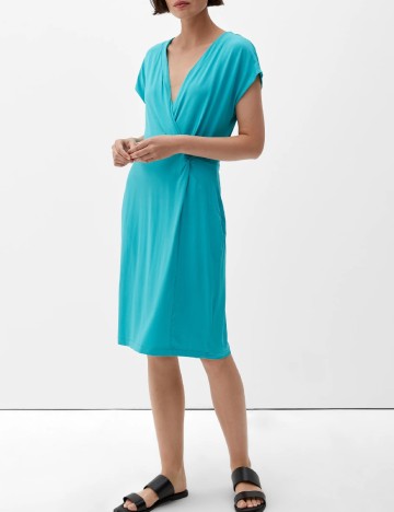 Rochie medie s.Oliver, turcoaz