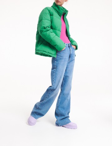 Geaca Reserved, verde, 42