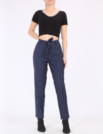 Pantaloni Dranella, bleumarin, 38
