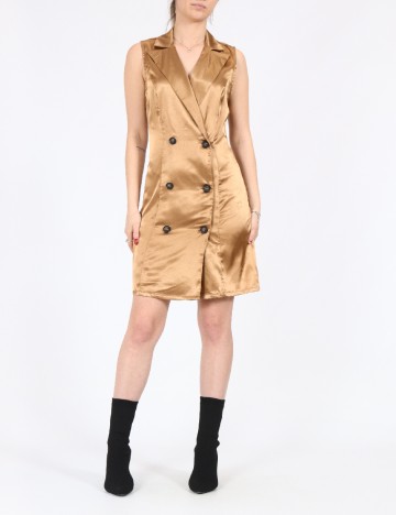 Rochie scurta Vila, auriu
