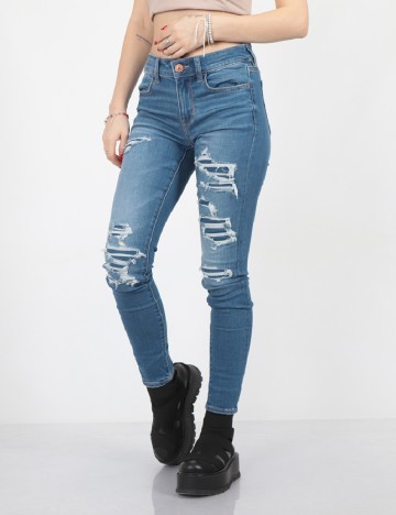 Blugi American Eagle, albastru