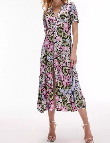 Rochie medie Top Shop, floral